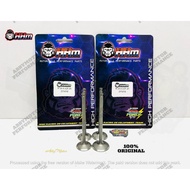 RACING VALVE HEAD WAVE 125 4VALVE HHM 22MM 25MM