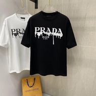 Street Wear Summer Half-Sleeved Same Style Letter T-Shirt Couple Short-Sleeved Men Women Loose Print