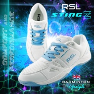 RSL STINGZ Badminton shoes White/Blue