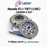 Exedy Clutch Set Honda FL1 FK7 1.5 Turbo L15C