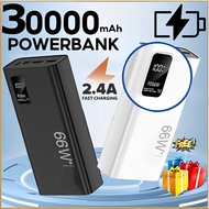 [SG]mini powerbank fast charging Dual USB 30000mah power bank 66W Portable charger FREE gifts