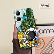 Softcase Gambar Cartoon Nasa Astronot PF-03 Case Realme C11 Realme C15 Realme C1 Realme C2 Realme C2
