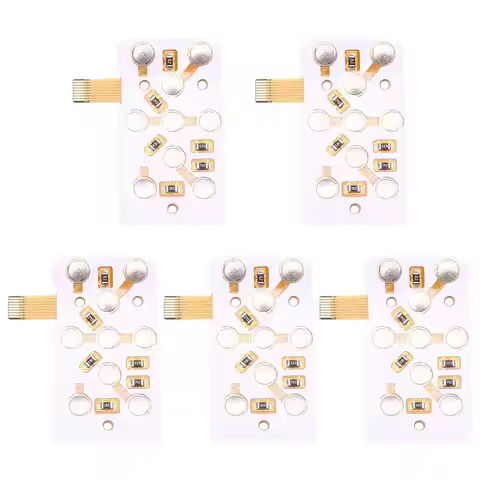 SCLS Digital Camera Repair Part 5PCS New Flex Cable Board For Nikon Coolpix S2500 S2550 Keypad Key B