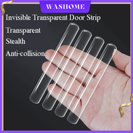 WASHOME Car Door Edge Transparent Anti Scratch Protection Strips Rearview Mirror Anti-collision Protector Sticker Bumper Scuff Plate Bar Silicone Anti-collision Door Sticker Door Handle Anti-collision Strip