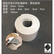 Ruijie Industry-Gray EVA Foam Rubber Strip Sound Insulation Anti-Collision Absorption Sealing Made I