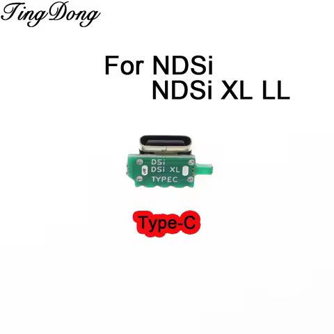 1-5PCS Type-C Charging Port Replacement For NDSi NDSi XL LL Convert to USB-C Mod USB Type C Charging