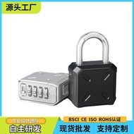 Heavy Duty Combination Lock 50MM Jumping Lock Beam Lock 4 Digits Mechanical Combination Padlock
