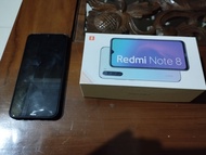 handphone xiaomi redmi note 8 second / bekas 4/64 GB