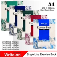 Campap Write-on Series A4 70gm Exercise Book (80P/100P/120P/160P/200P)