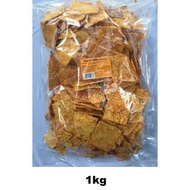 1kg Freshly Made AAA OPAK BBQ Curry Powder Tapioca Chips Kerepek Ubi Serbuk Kari HALAL