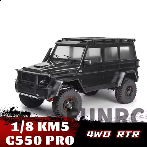 KM TRACTION HOBBY 1/8 RC Car KM5 PRO G550 RTR 4WD Simulation Electric Remote Control Model Car Crawl