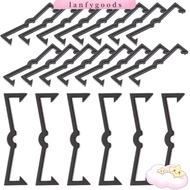 LANFYGOODSS 50Pcs Hook Fastening Buckle, Plate Clamp Garage Accessories Pegboard Hook Locks,  Peg Bo