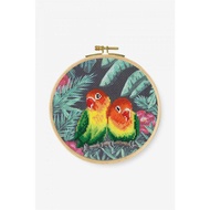 BK1791 - DMC Love Birds Cross Stitch Kit DMC