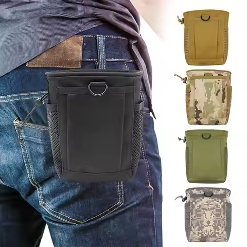 Tactical Molle Pouch Dump Bag Tactical Poads for Organizer Shift Pocket Tactical Radio Holder DYD01
