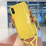 [SSNM] Softcase Sling motif nama anda sendiri Xiaomi Redmi 9A - Case Tali Xiaomi Redmi 9A - Case Gantungan Redmi 9A - Casing Tali Redmi 9A - Case Sling Redmi 9A - Softcase nama Redmi 9A - Case nama Redmi 9A- Kesing nama Redmi 9A - Softcase Sling