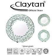 Claytan 767G Sylvan Green Salad Plate Lead Safe Ceramic Tableware Microwave Safe (8")