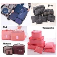 NEWs 6 in 1 Traveling Bag in Bag Organizer (1 set contains 6 organizers)