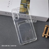 Samsung A26 Samsung A36 5G Samsung A56 5G Card Case Clear Clear Card Slot/ Case Samsung A26 Samsung 