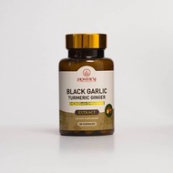 Homtiem Black Garlic Turmeric Ginger Capsules - 60