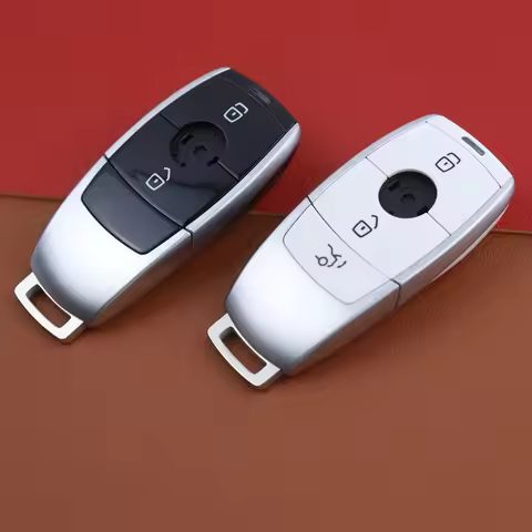 Car Key Fob Shell Case Housing for Mercedes Benz E300 E320 W205 W213 W177 W222 A220 E63S AMG E Class