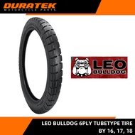 Leo Bulldog 6ply Tube Type Tire – size 16, 17, and 18