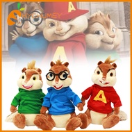 Alvin Lovable And The Chipmunks Theodore Simon Animal Stuffed Doll