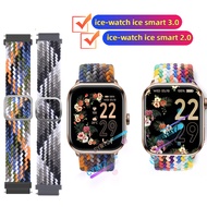 ice-watch ice smart 3.0 strap Nylon strap for ice-watch ice smart 2.0 strap Sports wristband
