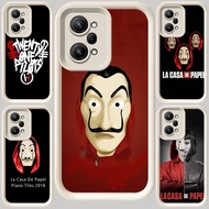 M-49 La Casa De Pape White Casing for Xiaomi Redmi Note 12 poco F6 F5 X5 14 14T Pro 5G