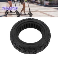 MAYSHOW Electric Scooter Solid Tire, 10X2.75 Rubber Honeycomb Scooter Tire, Durable  Proof Scooter T