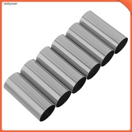 6 Pcs Chandelier Candelabra Sleeve Covers Candle Lamp Cap 6.00X2.50X2.50CM Silver  dailyyuan