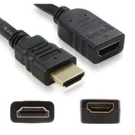 Kabel Extension HDMI Male to Female 30cm/ Cabel Hdmi M-F 30cm