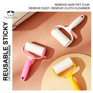 Strong Sticky Lint Roller Dust Hair Removal Cover Refillable Remove Clean Bedroom Carpet Hair Fur Du