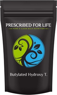 BHT Powder | Powdered Butylated Hydroxytoluene for Food Preservation | Vegan, Gluten Free, Non GMO, 