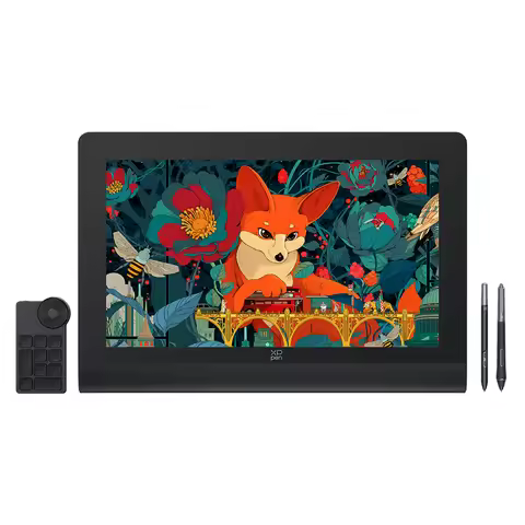 XPPen 15.6 inch Artist Ultra 16 OLED 4K Touch-screen Drawing Graphic Tablet Monitor Display 16K Pen 