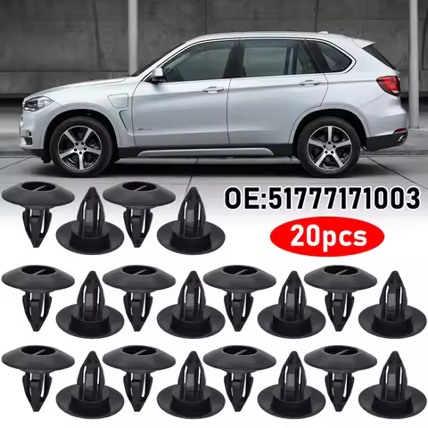 20Pcs Car Door Side Sill Skirt Trim Rocker Molding Clip For BMW X3 X5 X6 E70 F15 F85 E71 E72 F16 Min
