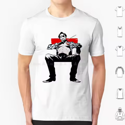 Goro Majima T Shirt Yakuza 0 1 2 3 4 5 Kiwami Dead Souls Sticker T Shirt 6xl Cotton Cool Tee Yakuza 
