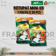 Ketupat Mini 55 (30'sx20g) Ketupat Sate Satay Mini