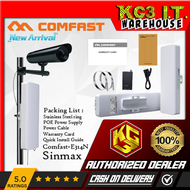 COMFAST CF-E314N V2 300Mbps Wireless Outdoor CPE Bridge 2.4G 2 *14dBi Directional Wifi Antenna