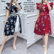 Women's batik Dress 3611-9976 SU