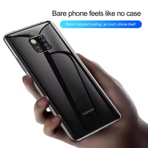 Soft Silicone TPU Ultra Thin Transparent Case For Huawei Mate 10 20 X 30 40 50 60 Pro Plus Lite RS 2