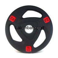 Rubber weight plate 15 kg rubber gym dumbbell plate