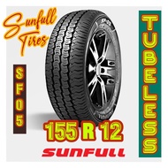 ❡155r12 Sunfull Tire for Multicab, Bongo Rear Tire, & Tricycle Sidewheel