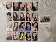 放ITZY 星光卡(一至四星小卡 ）團體拍立得 