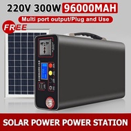 Power Station 500W/220V Home Generator 288000mAh Big Capacity Multifunction Solar Power Bank