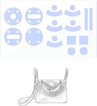 LokChuiDor Hardware Protective Film, Compatible with Hermes Lindy 26 30. Purse Hardware Sticker Tran