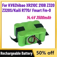 New 14.4V 3500mAh Rechargeable Battery for KV8Zhibao XR210C 210B Z320 Z320S/Kaili R770/ Fmart Fm-0 F