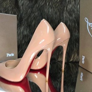 11cm high heels (black, nude, white, red)