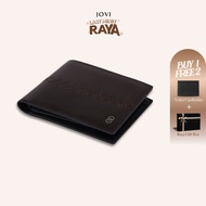 [LAST MINUTE RAYA] JOVI BOBBY Wallet - Dompet Lelaki Genuine Leather | 6 Months Warranty | Free Name