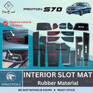 NEW Proton S70 Slot Mat Interior Car Anti Slip Mat Proton S70 Accessories s70 2024 Aksesori Kereta