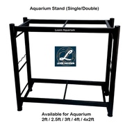 🔥NEW🔥 Aquarium Stand Besi (Single/Double Stand) for 2ft/2.5ft/3ft/4ft aquarium